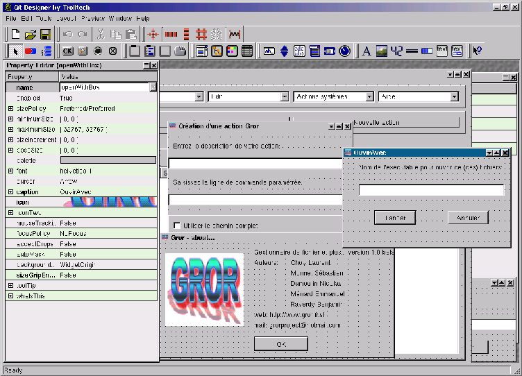 QTdesigner